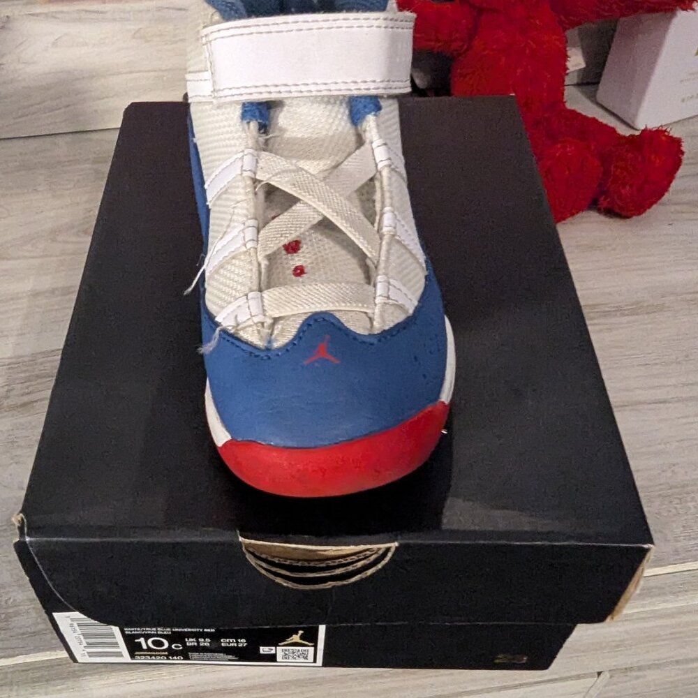 Jordan 6 Rings TD 'White True Blue'